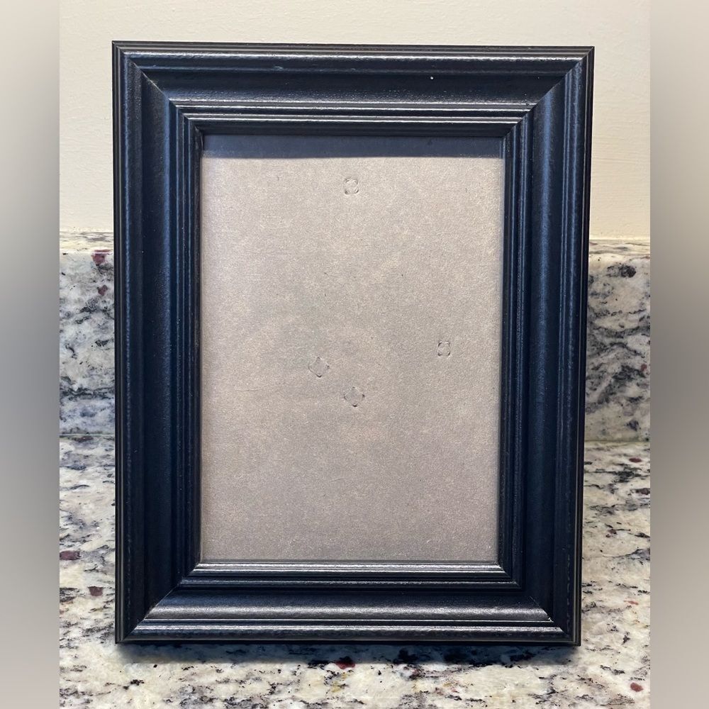 Elegant Black Free Standing Photo Frame